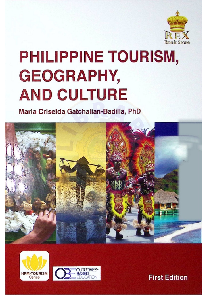 Philippine tourism, geography, and culture by Badilla 2019